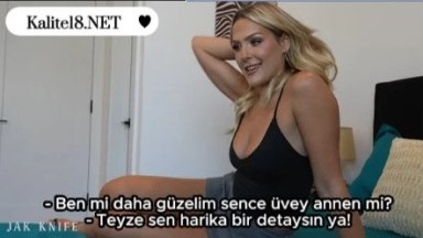 Üvey teyze porno filmi - Teyzem bana sikişmeyi öğretti
